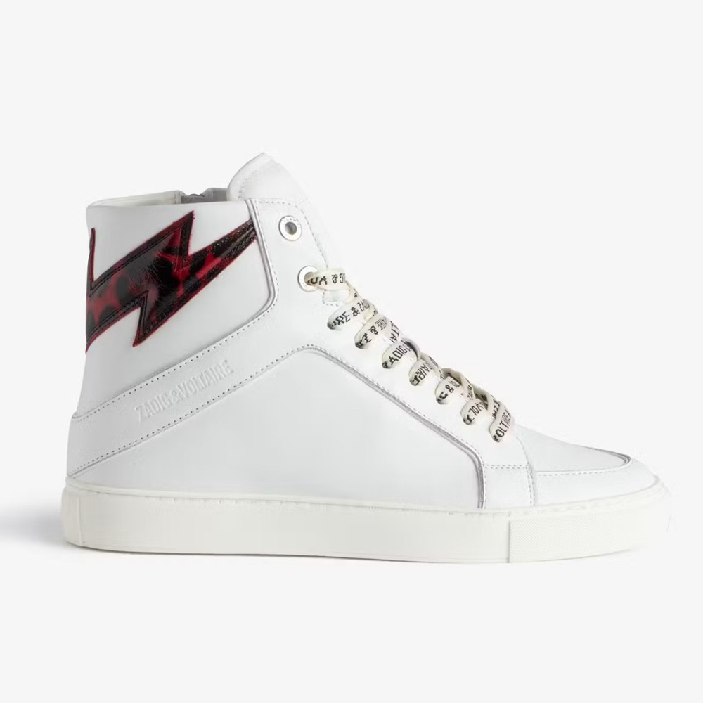 Zadig & Voltaire High Flash High-Top Sneakers Size 39 EU, US-8 New in Box